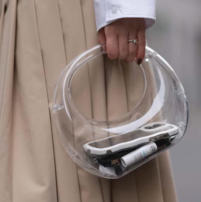 the 10 best handbag trend for 2024(Clear Bags)