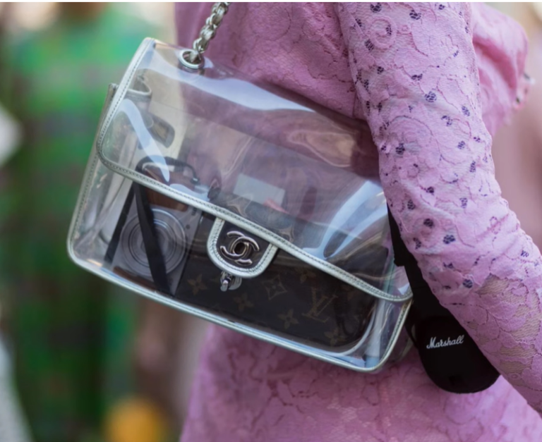 the 10 best handbag trend for 2024(Clear Bags)