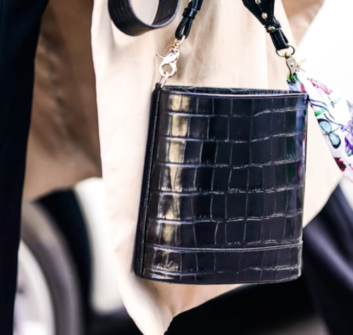 the 10 best handbag trend for 2024(Croc Effect Bags)