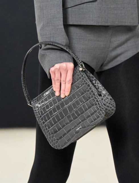 the 10 best handbag trend for 2024(Croc Effect Bags)