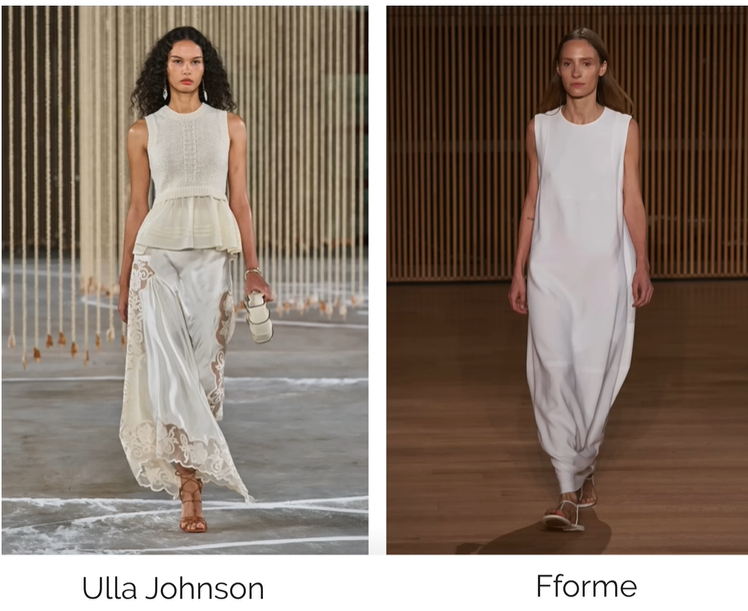 fashion trends 2024(White Dresses)