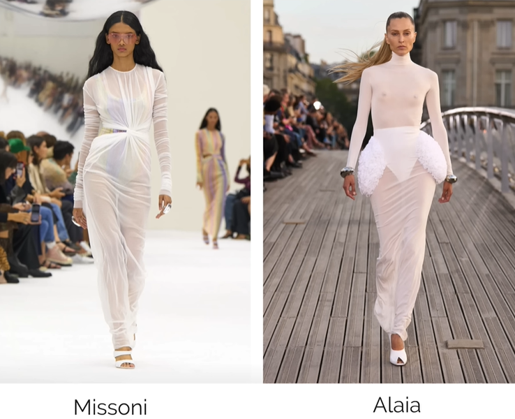 fashion trends 2024(White Dresses)