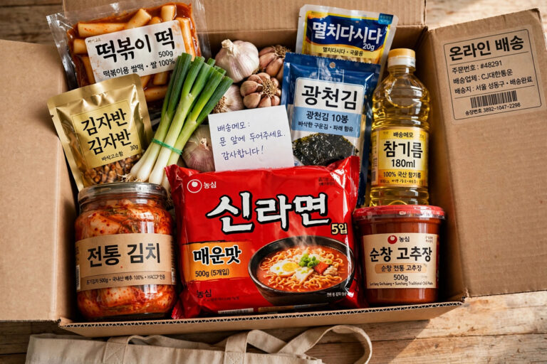 시애틀 한국 식료품 온라인 배송 비교 2026: Weee·H Mart·울타리 배송비 정리