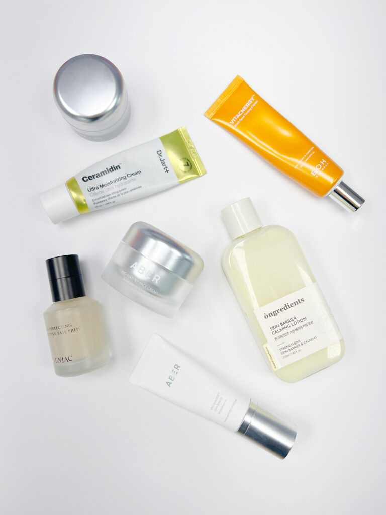 Productos de cosmética coreana (K-beauty): selección de cuidado facial coreano